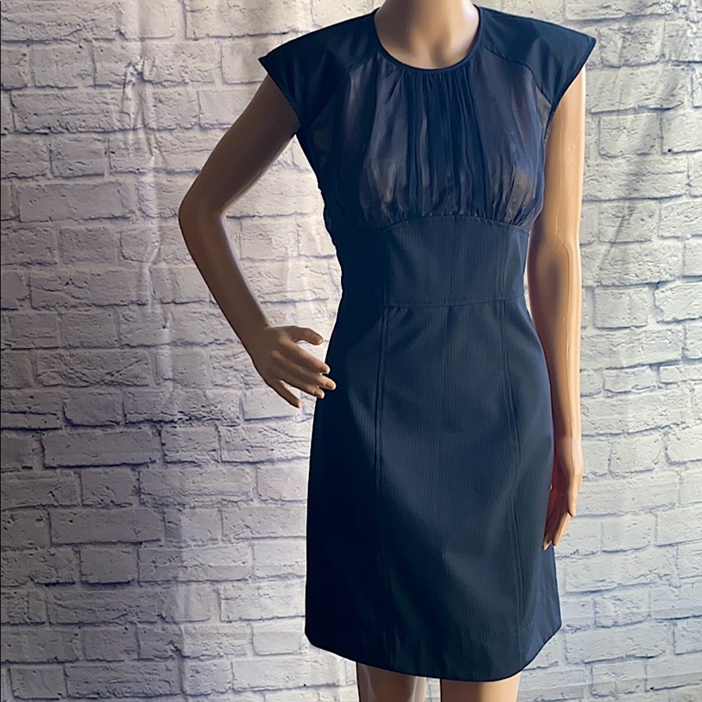 Bebe Knee length black dress